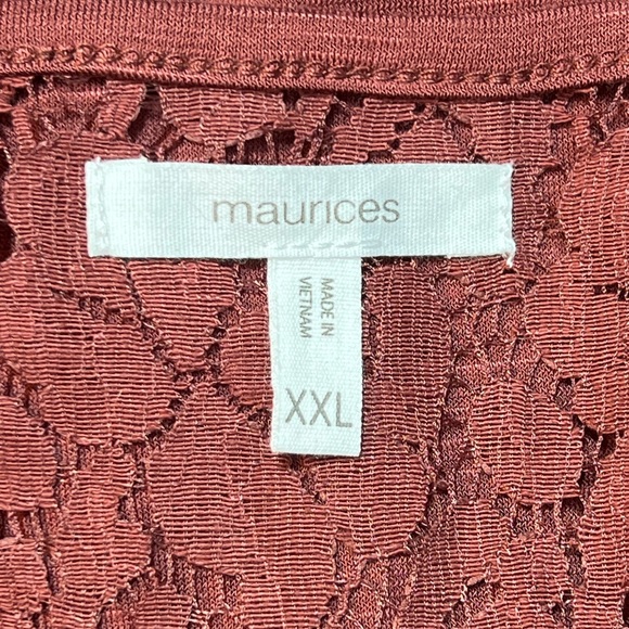 Maurices tank top blouse XXL - Picture 3 of 5